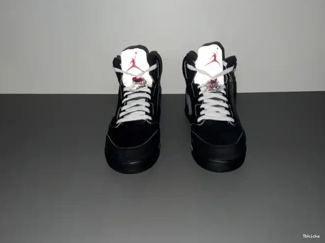 Rep TBK Metallic HF3975-001 Air Jordan 5 Reimagined Black 0613